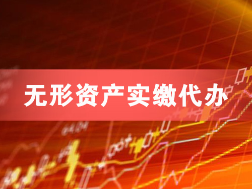 古交无形资产实缴资本代办